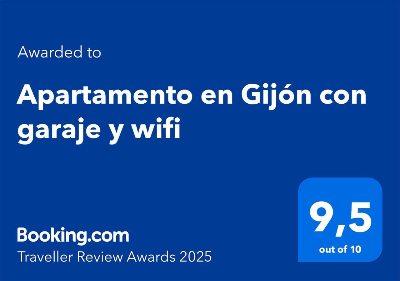 Apartamento En Gijon Con Garaje Y Wifi المظهر الخارجي الصورة